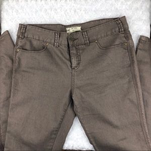 Free people light brown skinny jeans Sz 29